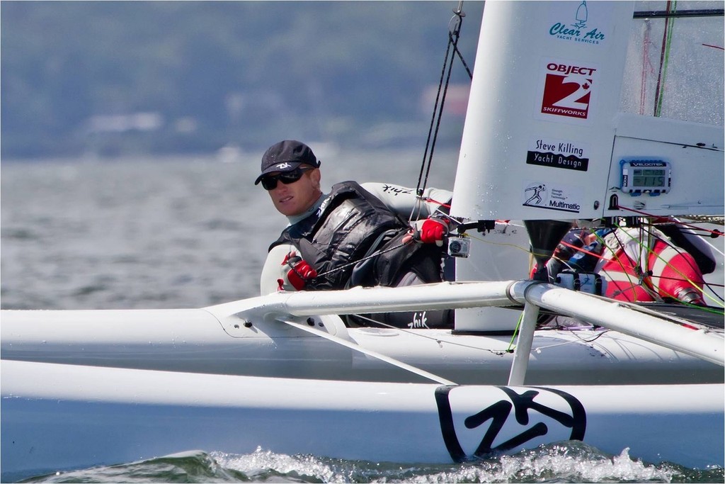 Jimmy Spithill, sailing i the Little America's Cup © Zhik http://www.zhik.com